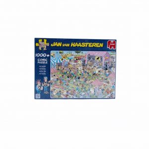 Puzzel 1000 stukjes jan van haasteren popfestival