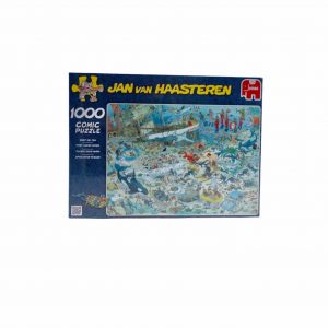 Puzzel 1000 stukjes jan van Haasteren pret onder water