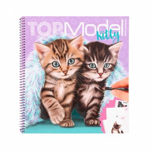 TOPModel kleurboek create your kitty