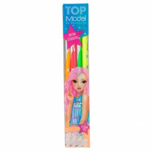 TOPModel kleurpotloden neon 4 stuks