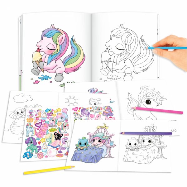 Ylvi create your unicorn kleuboek