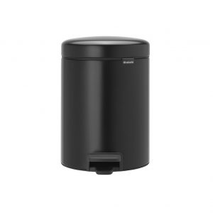 Brabantia pedaalemmer 5L matt black
