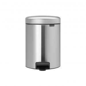 Brabantia pedaalemmer 5L Matt Steel