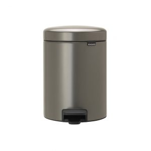 Brabantia pedaalemmer 5L Platinum
