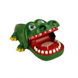 bijtende krokodil