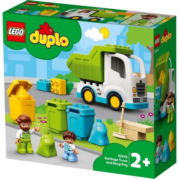 LEGO Duplo vuilniswagen en recycling