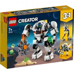 Lego creator 3in1 ruimtemijnbouw-mecha