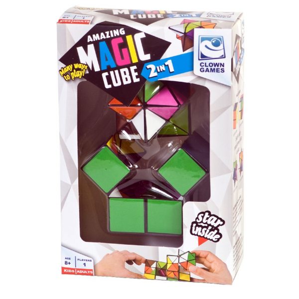 Magic puzzle cube 2 in 1