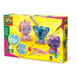 SES glitter gips gieten dieren