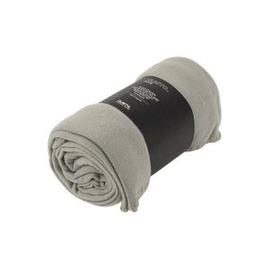 Gusta fleece plaid grijs