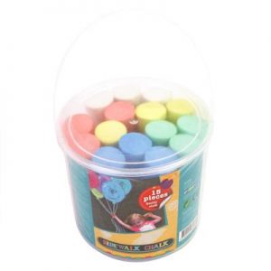 Stoepkrijt emmer 15 stuks