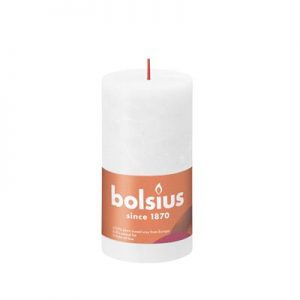 bolsius kaars wit 130 x 68