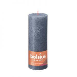 bolsius kaars twilight blauw